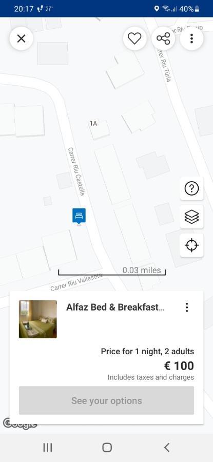 Alfaz Bed & Breakfast L'Alfas del Pi Exterior foto